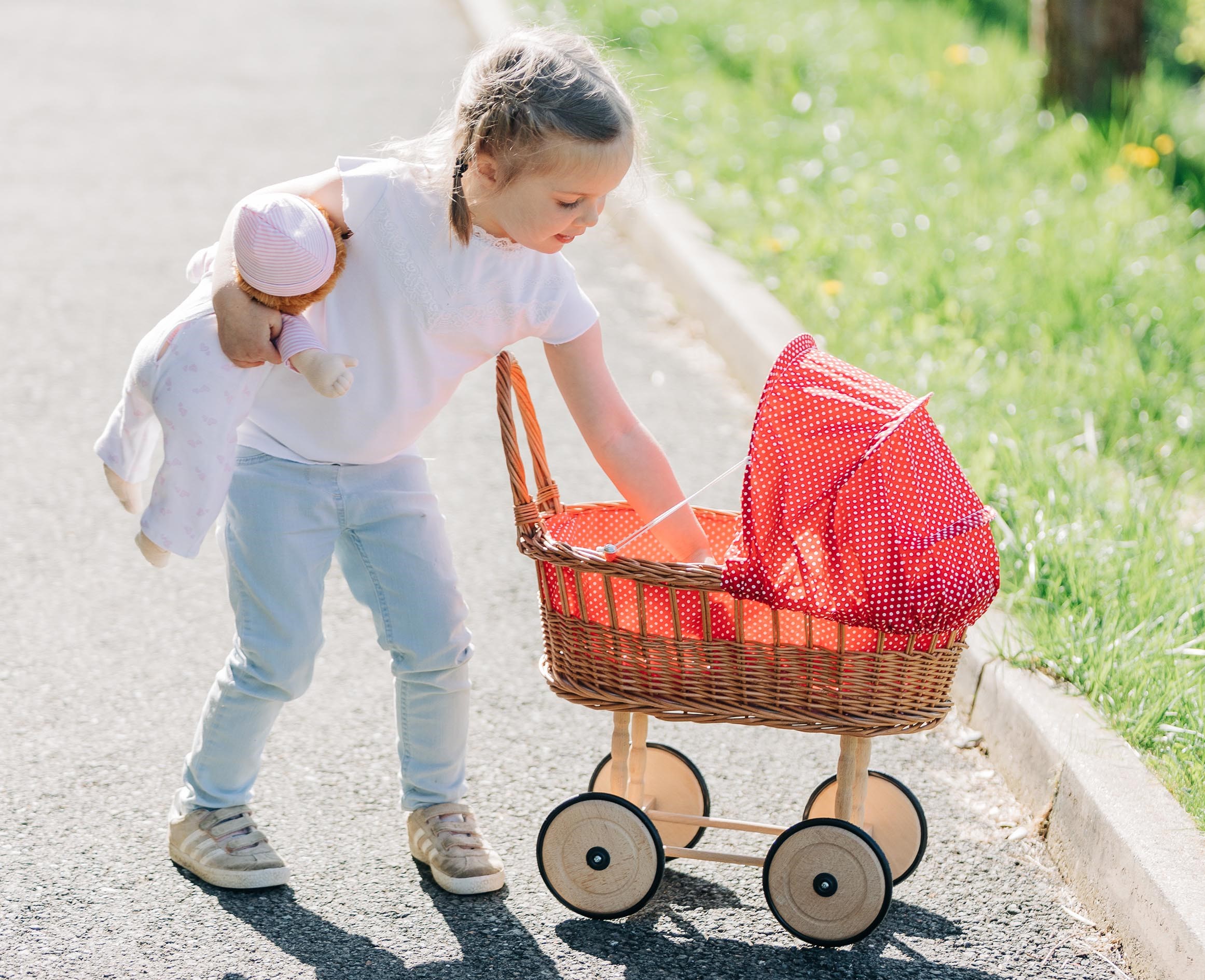 Korb-Stubenwagen Korb-Stubenwagen