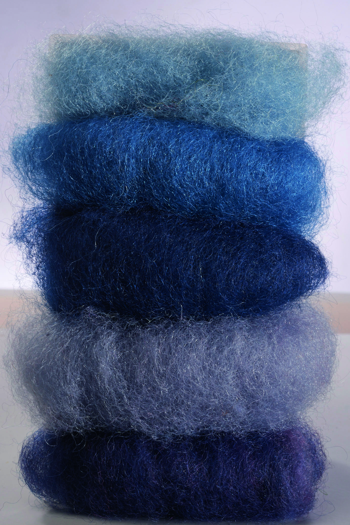 Märchenwolle Farbenmix blau