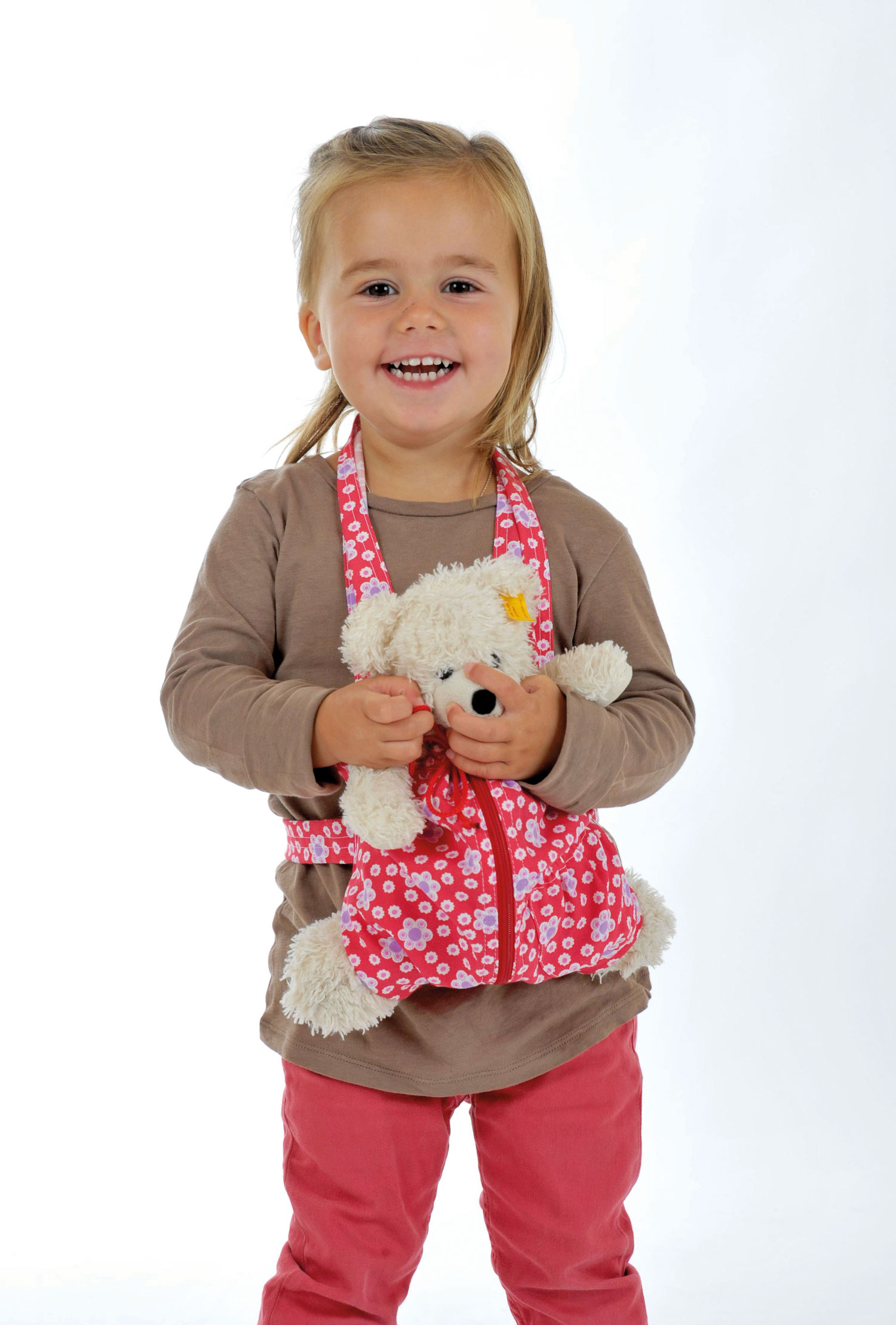 Puppentragesack, rot