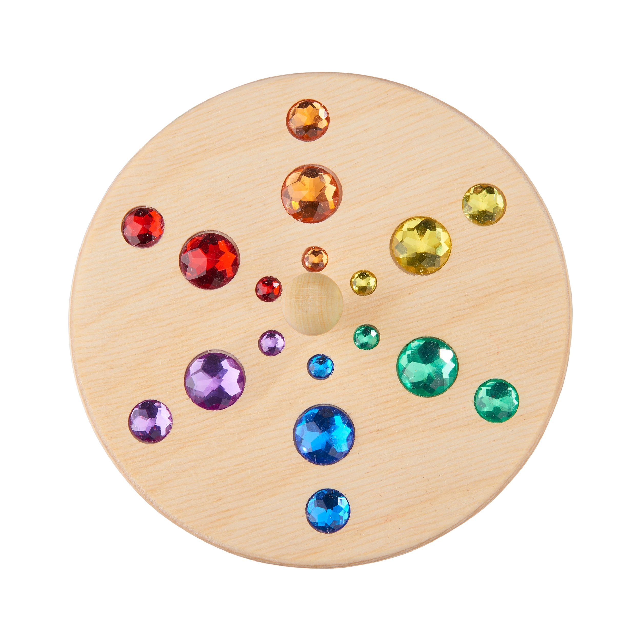 Sternkreisel aus Holz