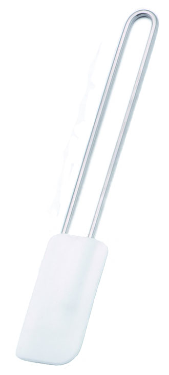 Teigschaber mit Edelstahl-Griff