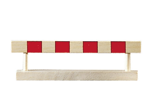 Absperrung aus Holz Absperrung aus Holz