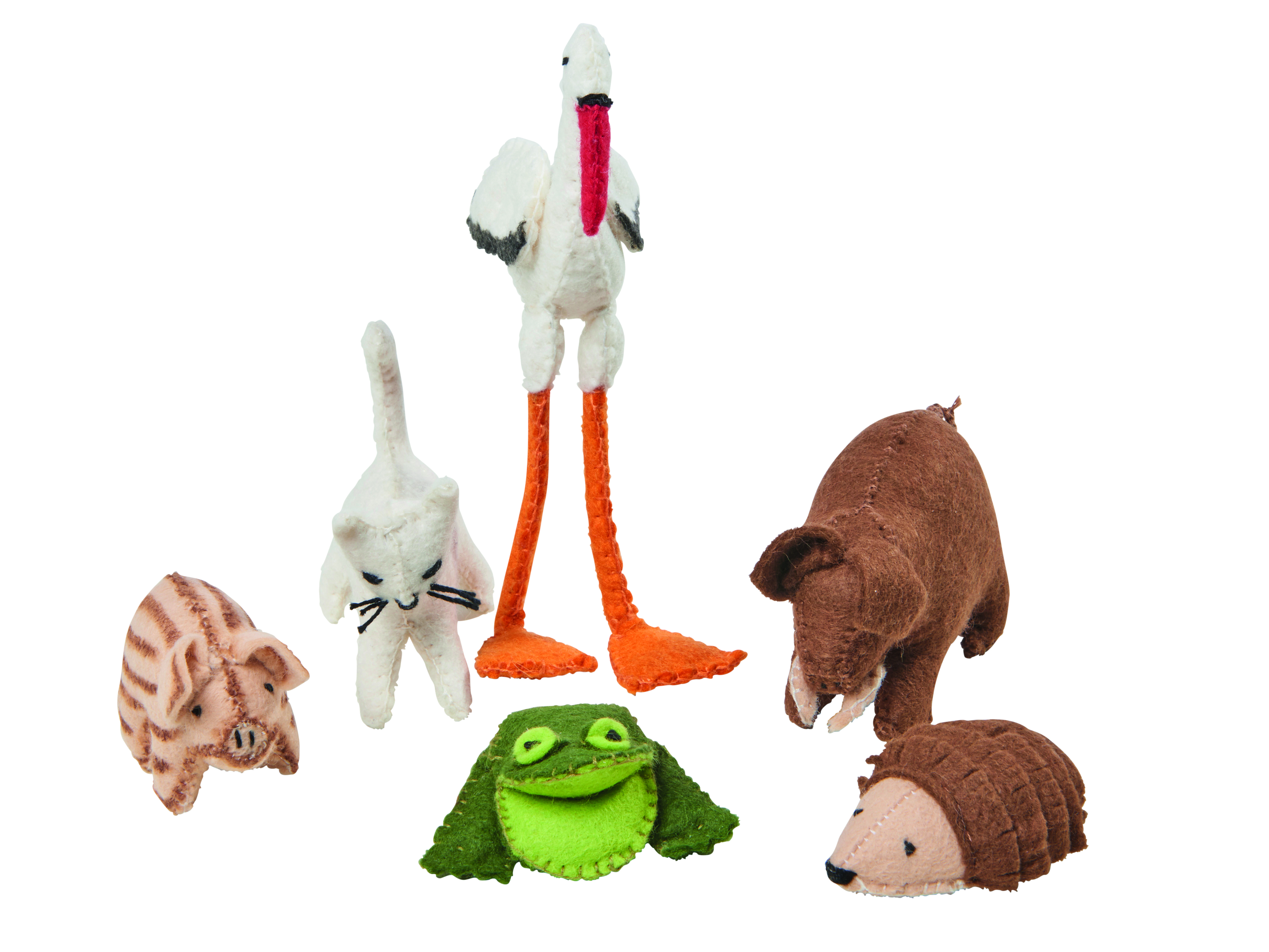 Filztier „Frosch“