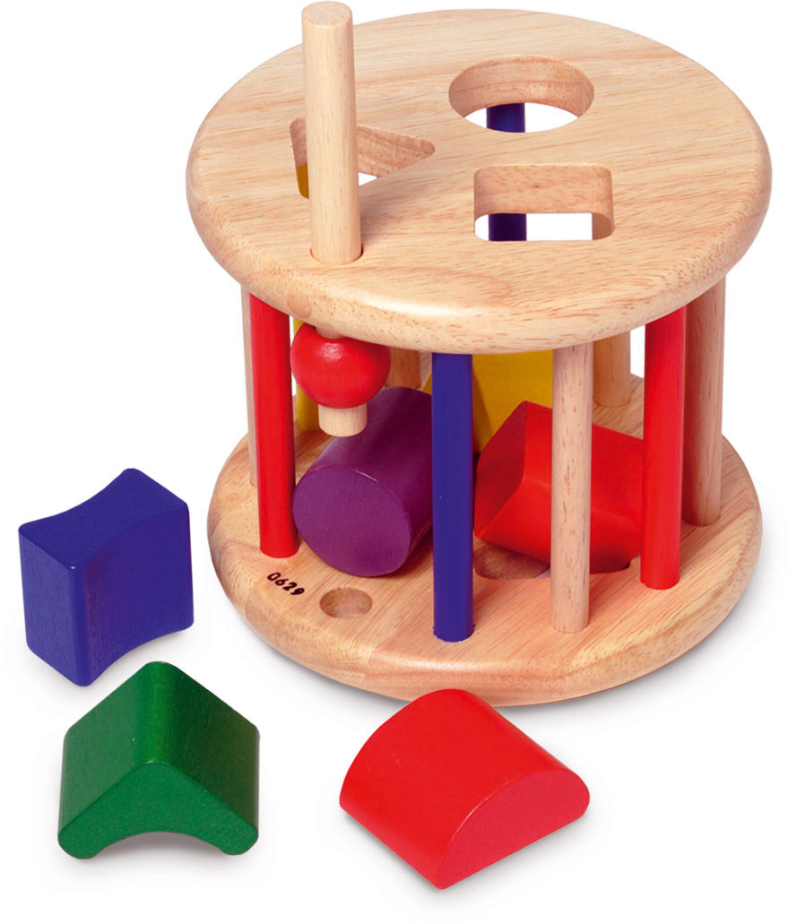 Sortierrolle aus Holz