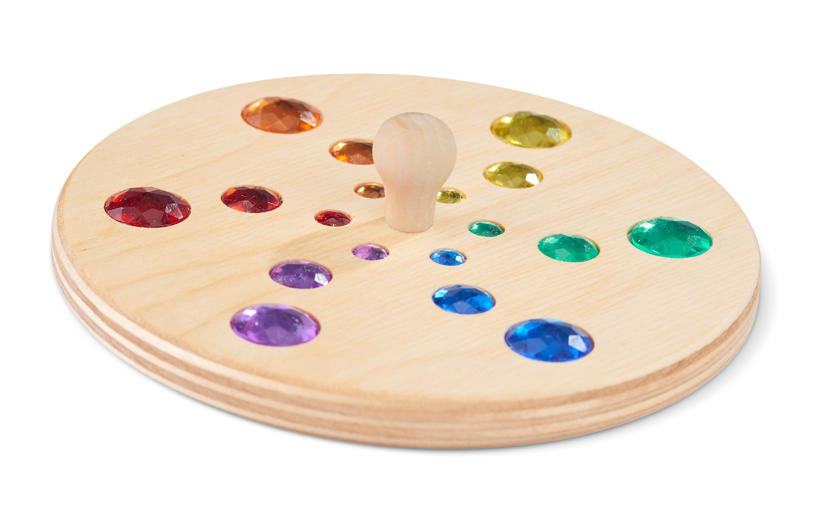 Fantasiekreisel aus Holz