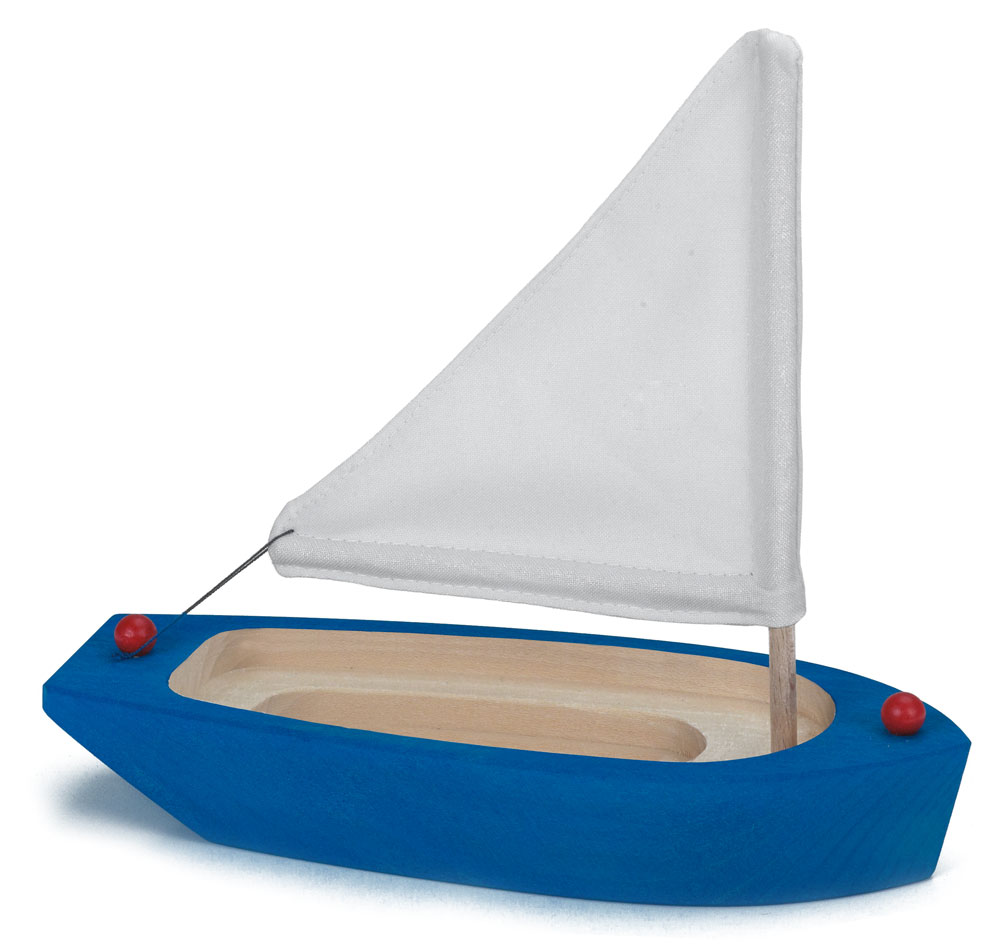 Segelschiff blau