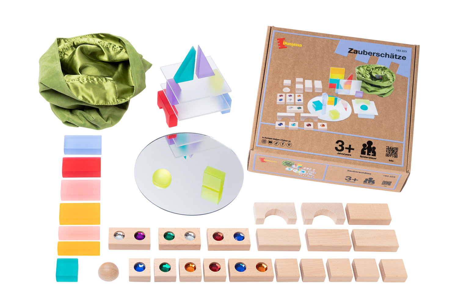 Zauberschätze im Samtbeutel