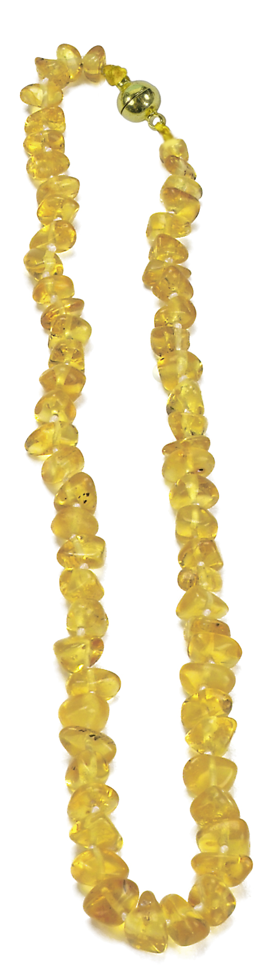 Bernsteinkette 31-33 cm, honig-farben