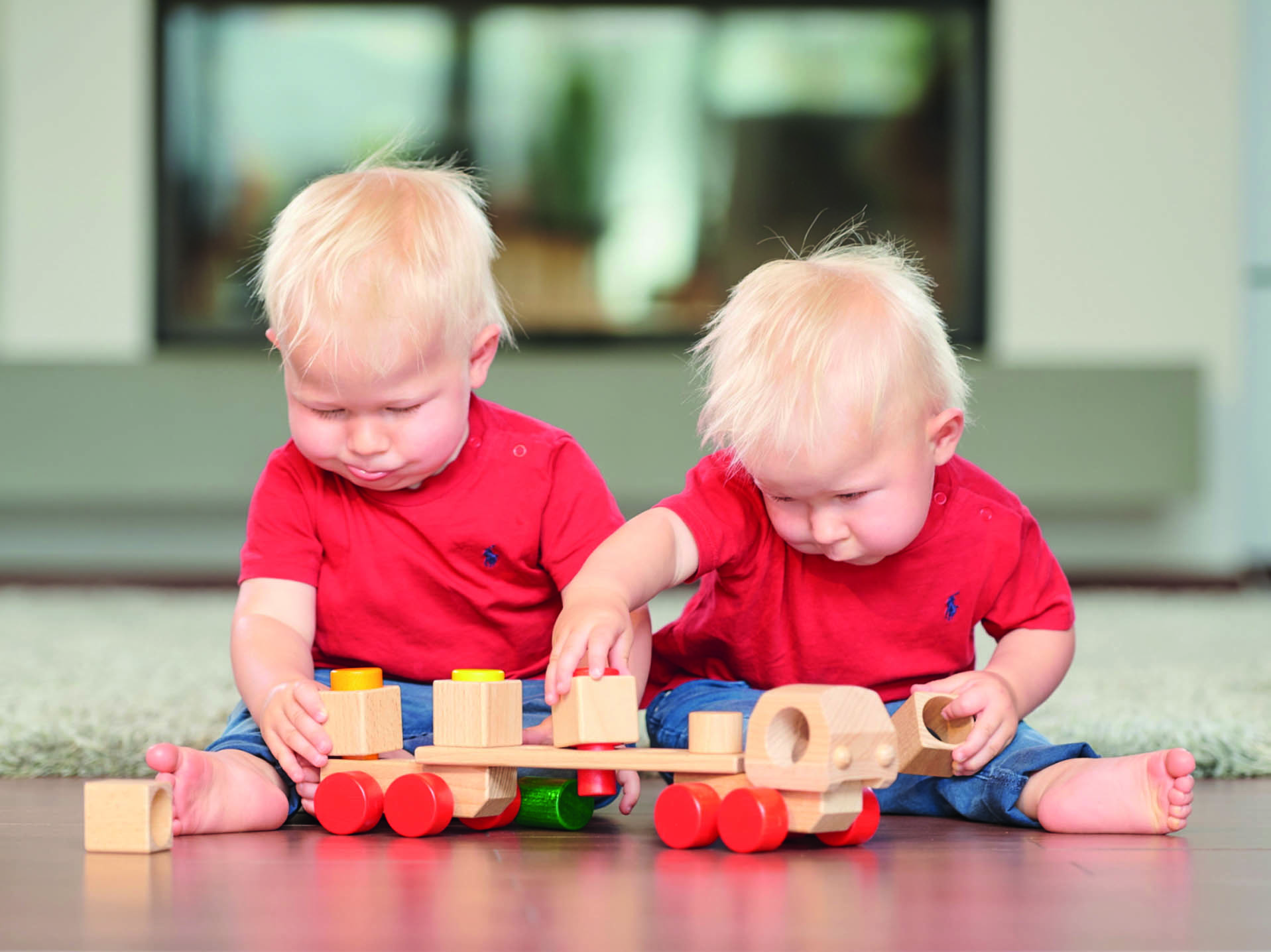 Holzlastwagen Steckmobil