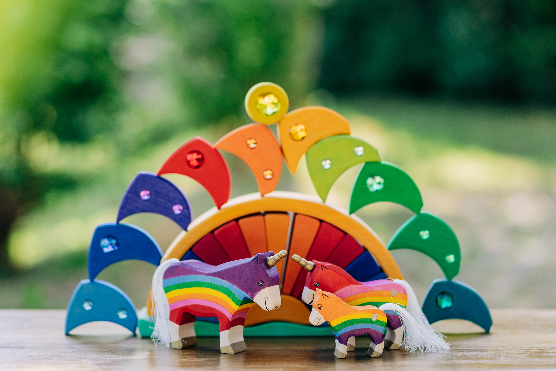 Lilu® Einhornponystute, Regenbogen