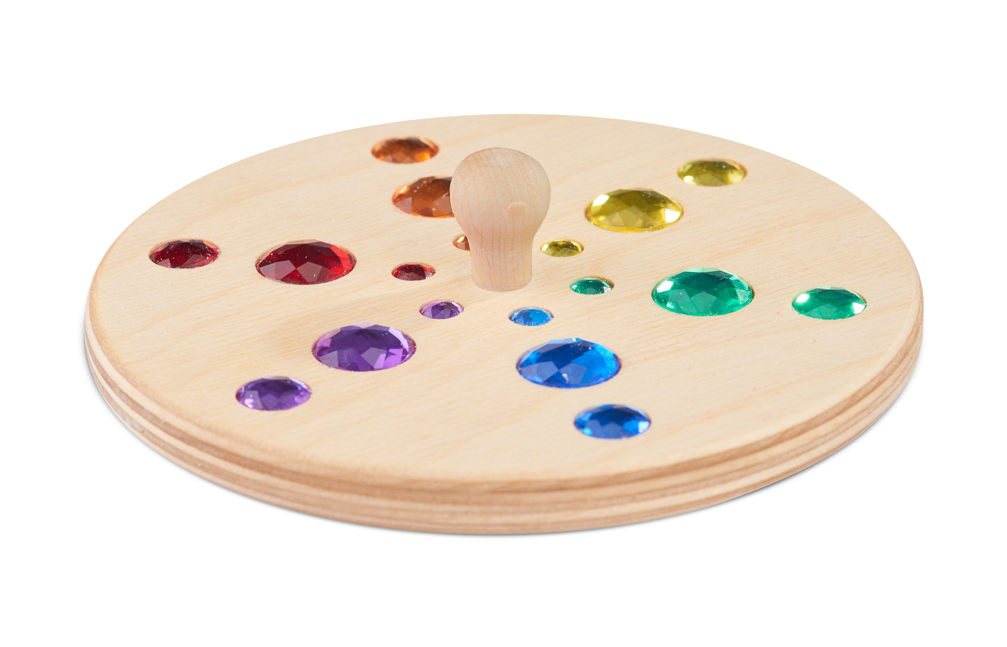 Sternkreisel aus Holz