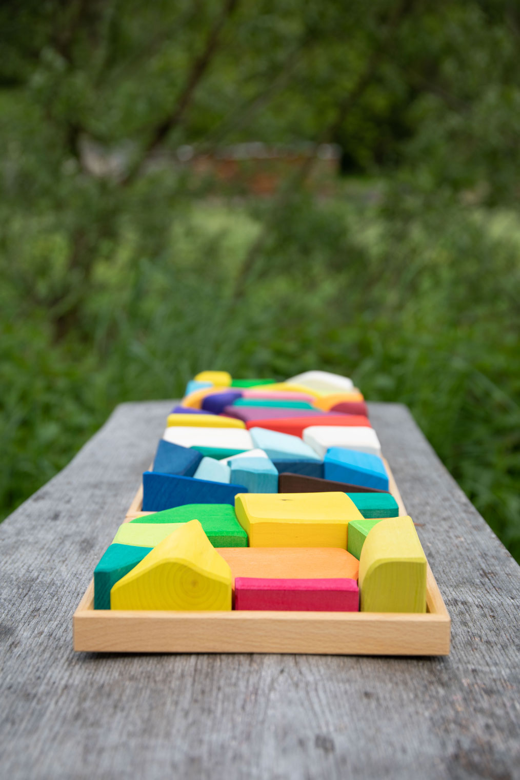 Spielklötze Jahreszeiten Sommer